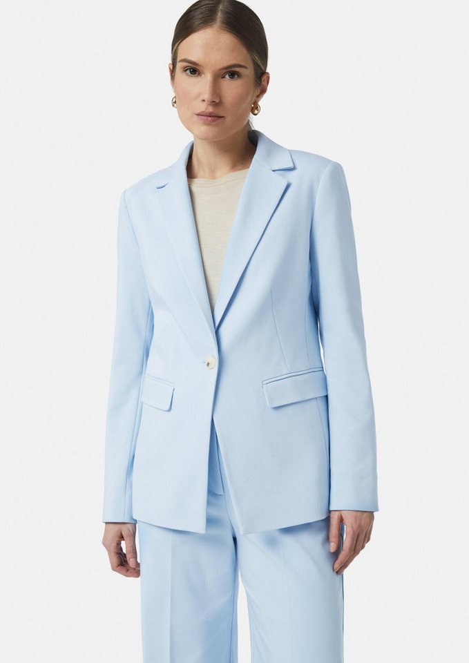 comma Jackenblazer Indoor-Blazer Antaillierter Blazer mit Pattentaschen von comma