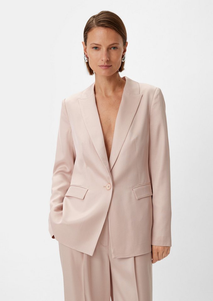 comma Jackenblazer Indoor-Blazer Blazer aus Twill von comma