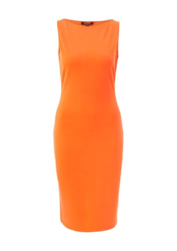 comma Damen 60.2.61.20.200.2137453 Kleid, 2335 orange, 42 von comma