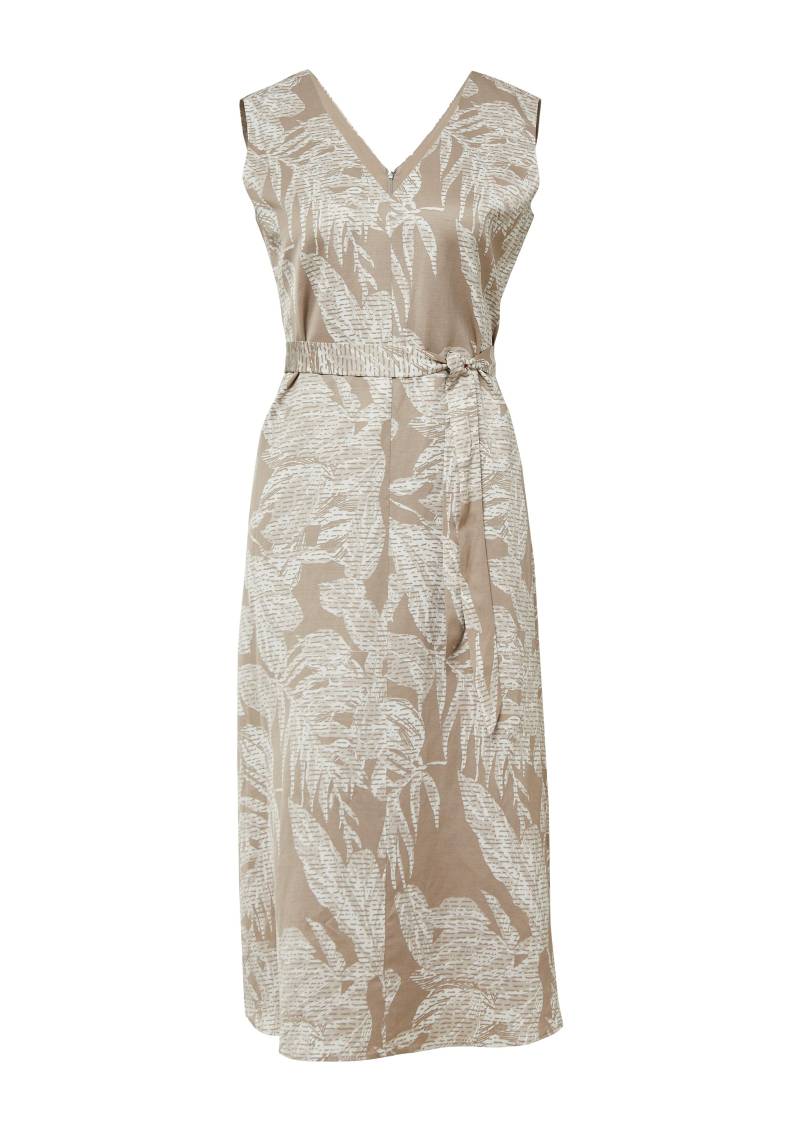 comma - Kleid beige - Gr. - 42 von comma