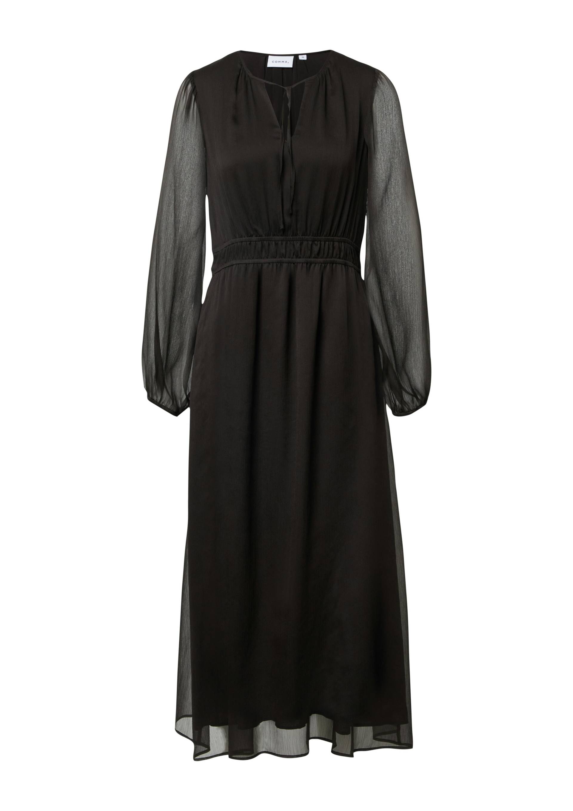 comma - Kleid braun - Gr. - 38 von comma