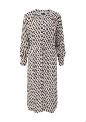comma Kleid lang - multicolour - 46 von comma