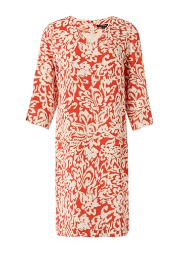 comma Kleid mit Allover Muster, 42a5, 38 von comma