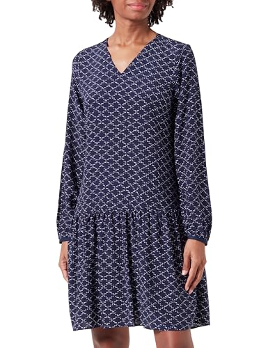 comma Kleid mit Allover Muster von comma