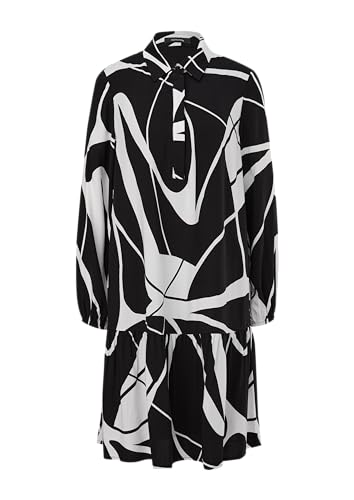 comma Kleid mit Allover Print von comma
