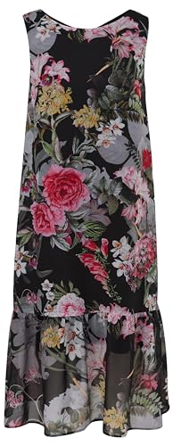 Comma Kleid mit floralem Allover Print von Comma