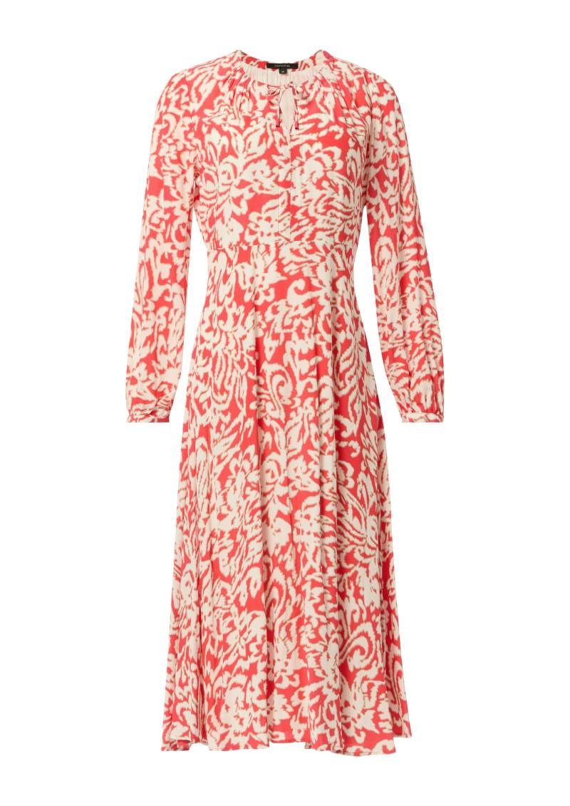 comma - Kleid rot|weiß - Gr. - 42 von comma