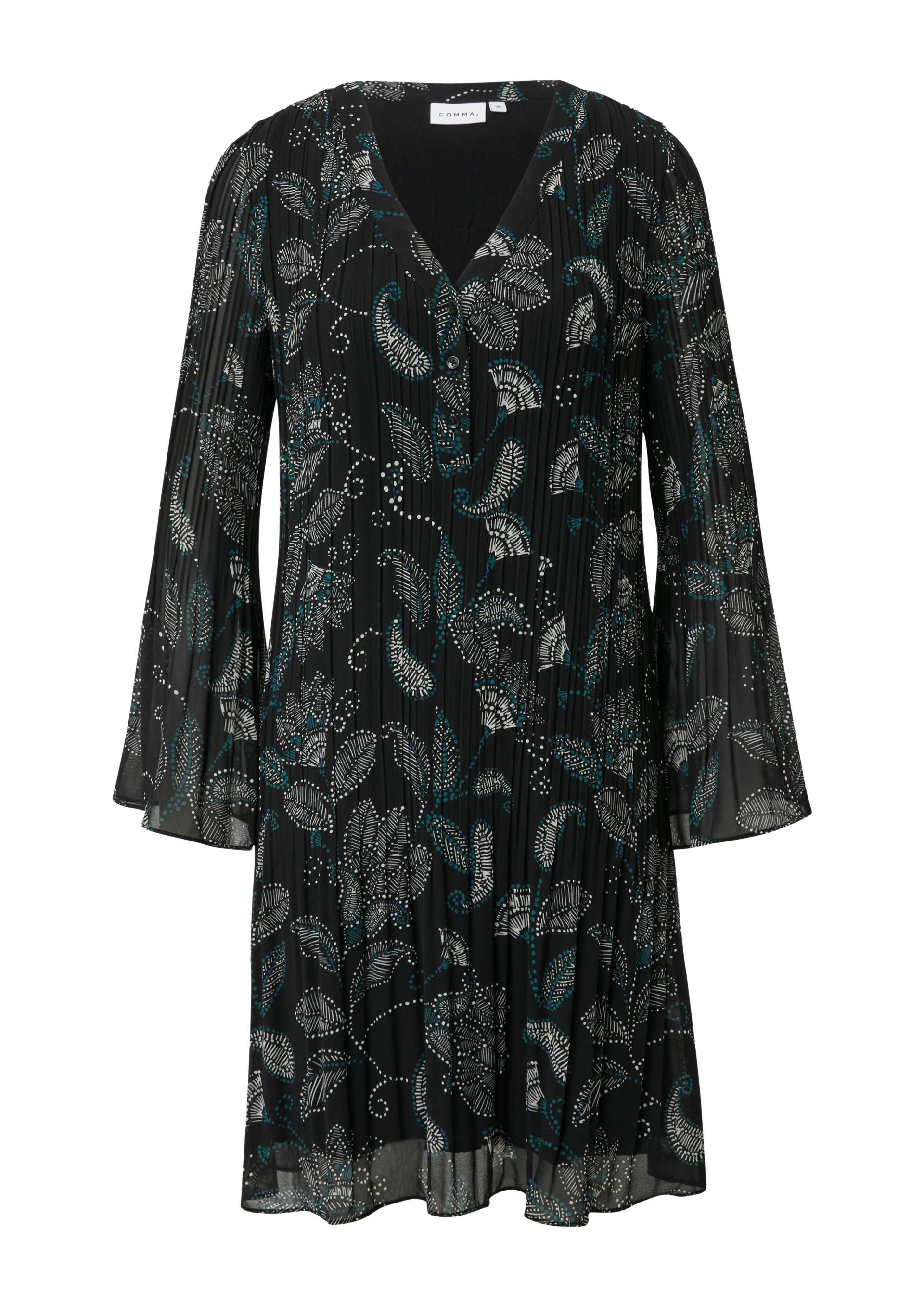 comma - Kleid schwarz - Gr. - 36 von comma