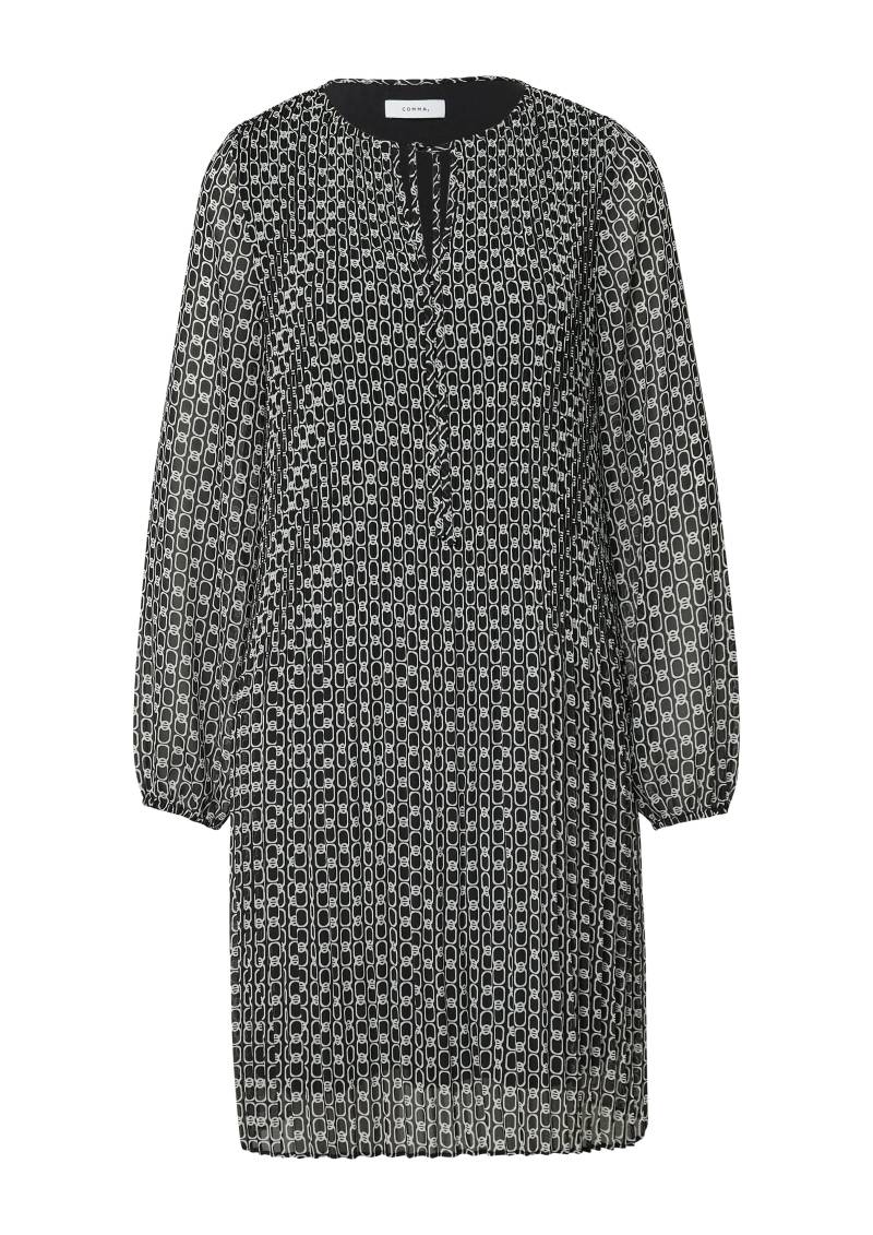 comma - Kleid schwarz - Gr. - 38 von comma