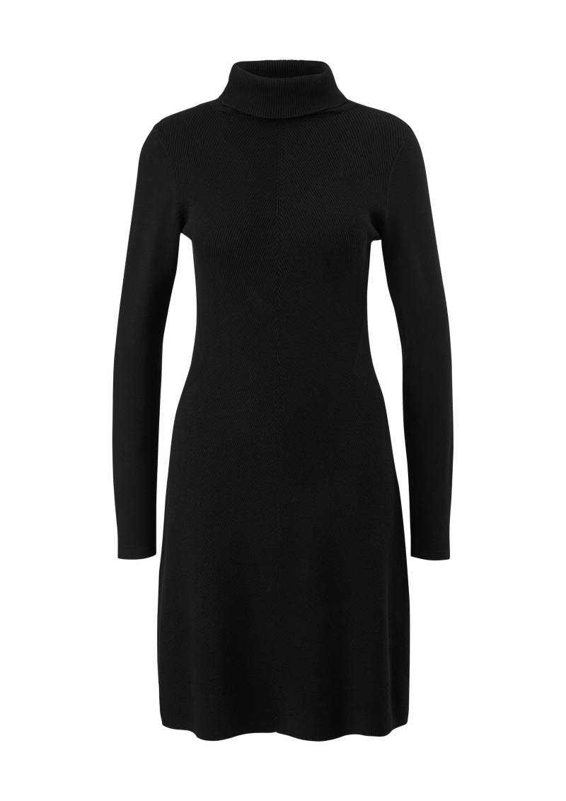 comma - Kleid schwarz - Gr. - 38 von comma