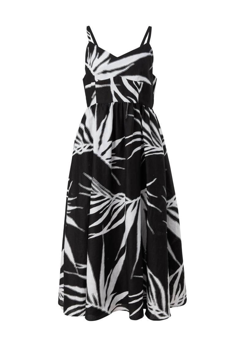 comma - Kleid schwarz|weiß - Gr. - 42 von comma