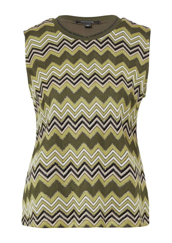 comma Kurzarmshirt von comma