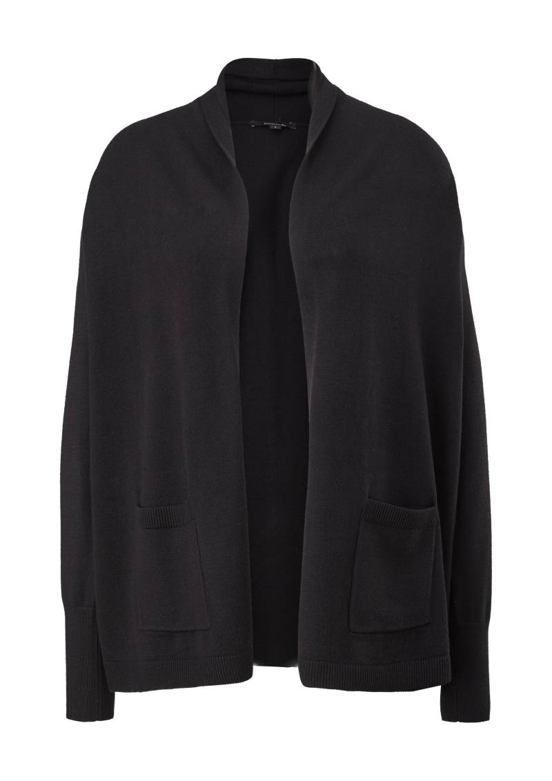 comma - Long-Cardigan schwarz - Gr. - M von comma