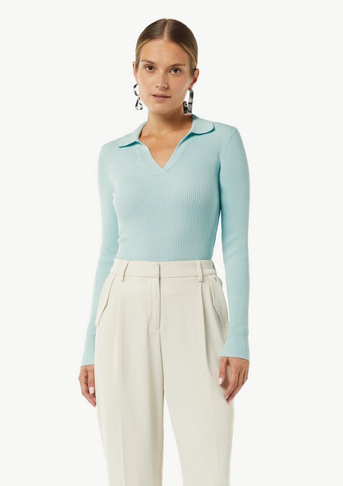 comma Longpullover Strickpullover (1-tlg) von comma