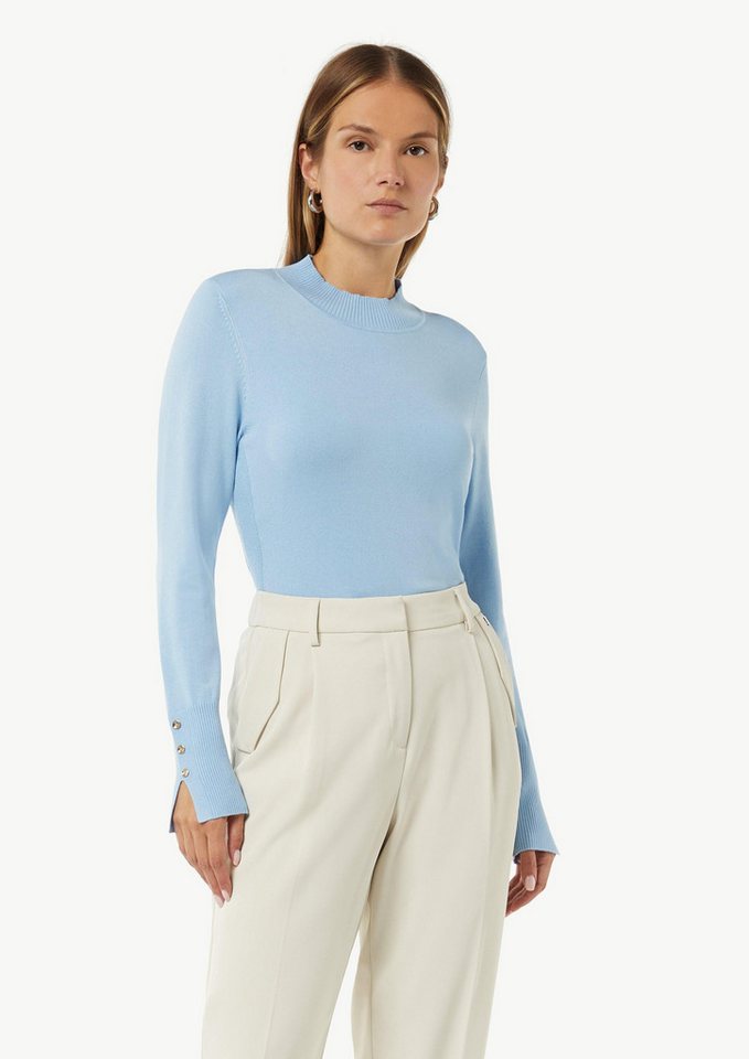 comma Longpullover Strickpullover (1-tlg) von comma
