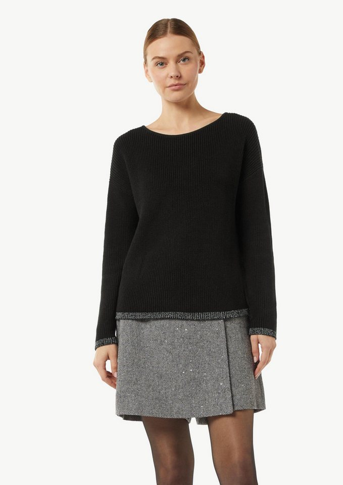 comma Longpullover Strickpullover (1-tlg) von comma