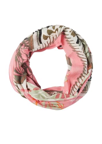 comma Loop-Schal aus Baumwolle rosa ONESIZE von comma