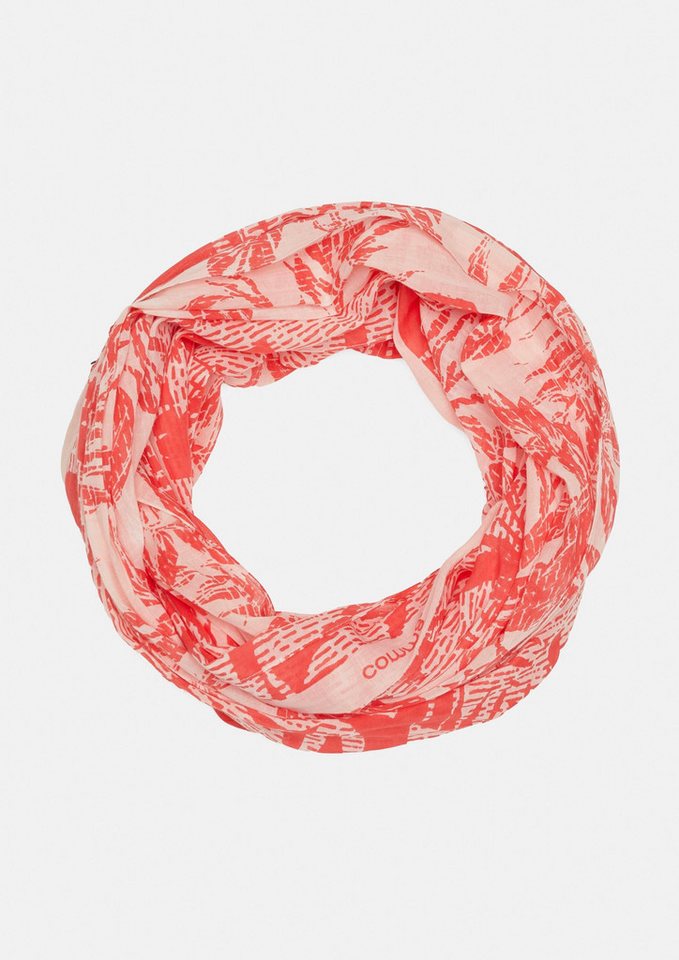 comma Loop Tuch Feiner Loop-Schal mit All-over-Print, (1-St) von comma