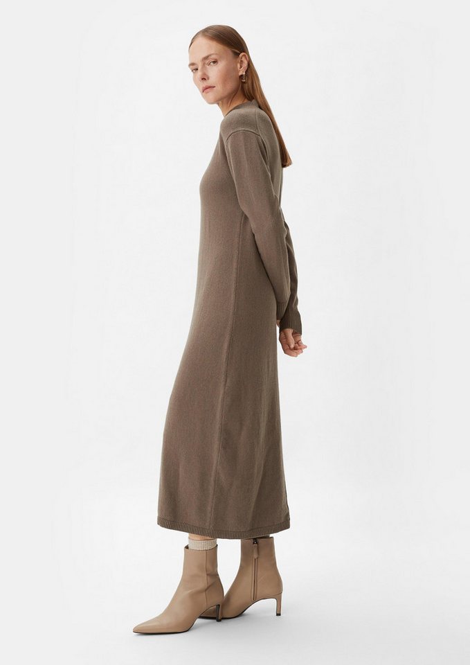 comma Maxikleid Kleid Strickkleid mit Viskose (1-tlg) von comma