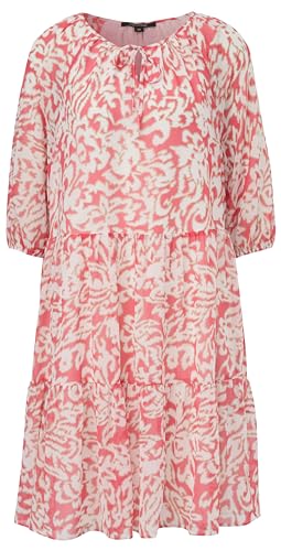 comma Midi Kleid mit Allover Muster von comma