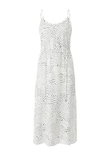 comma Midikleid mit längenverstellbaren Spaghettiträgern weiß 38 von comma