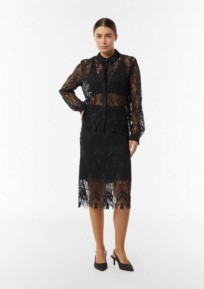 comma Midirock Rock Schmaler Rock aus edler Spitze von comma