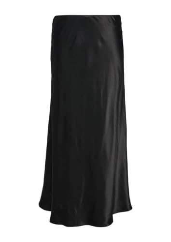 comma Midirock aus Satin schwarz 40 von comma