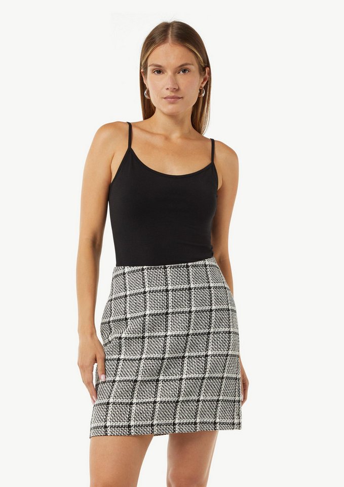 comma Muskelshirt T-Shirt Elastisches Jerseytop im Slim Fit von comma