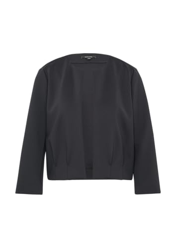 comma Offene Scuba-Jacke im Boxy Fit Navy 42 von comma