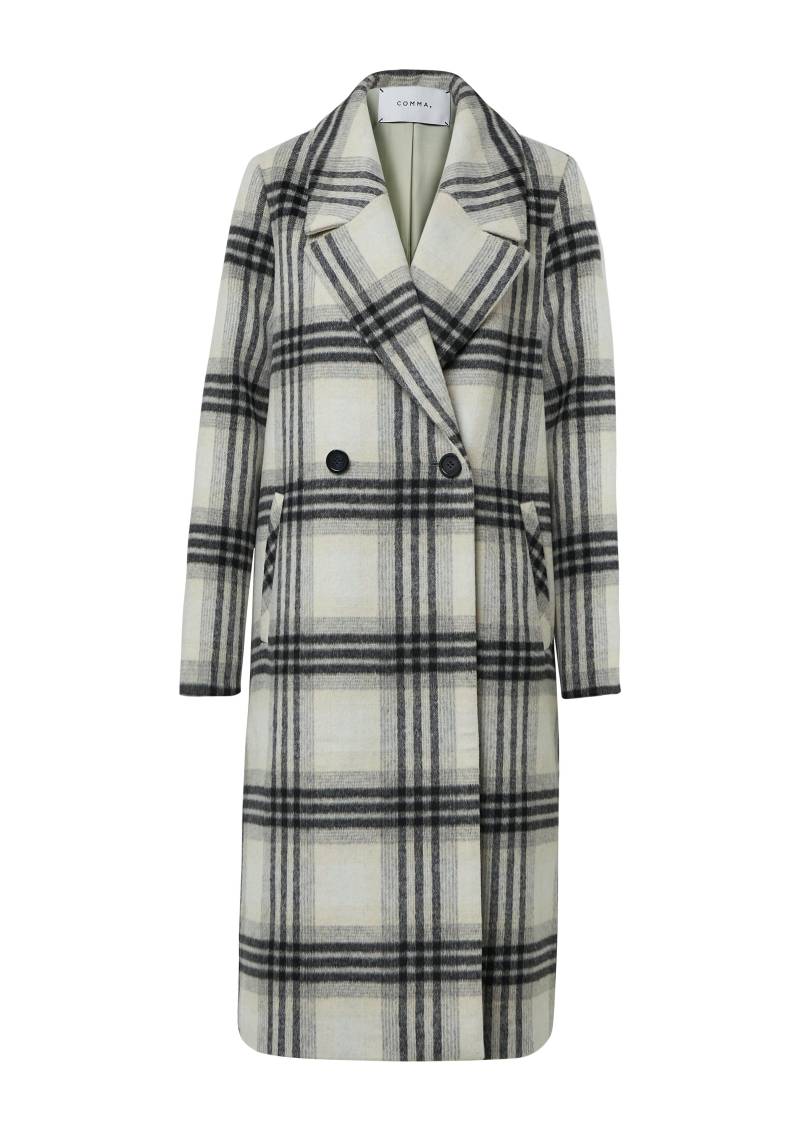 comma - Outdoor-Mantel beige|grau - Gr. - S von comma