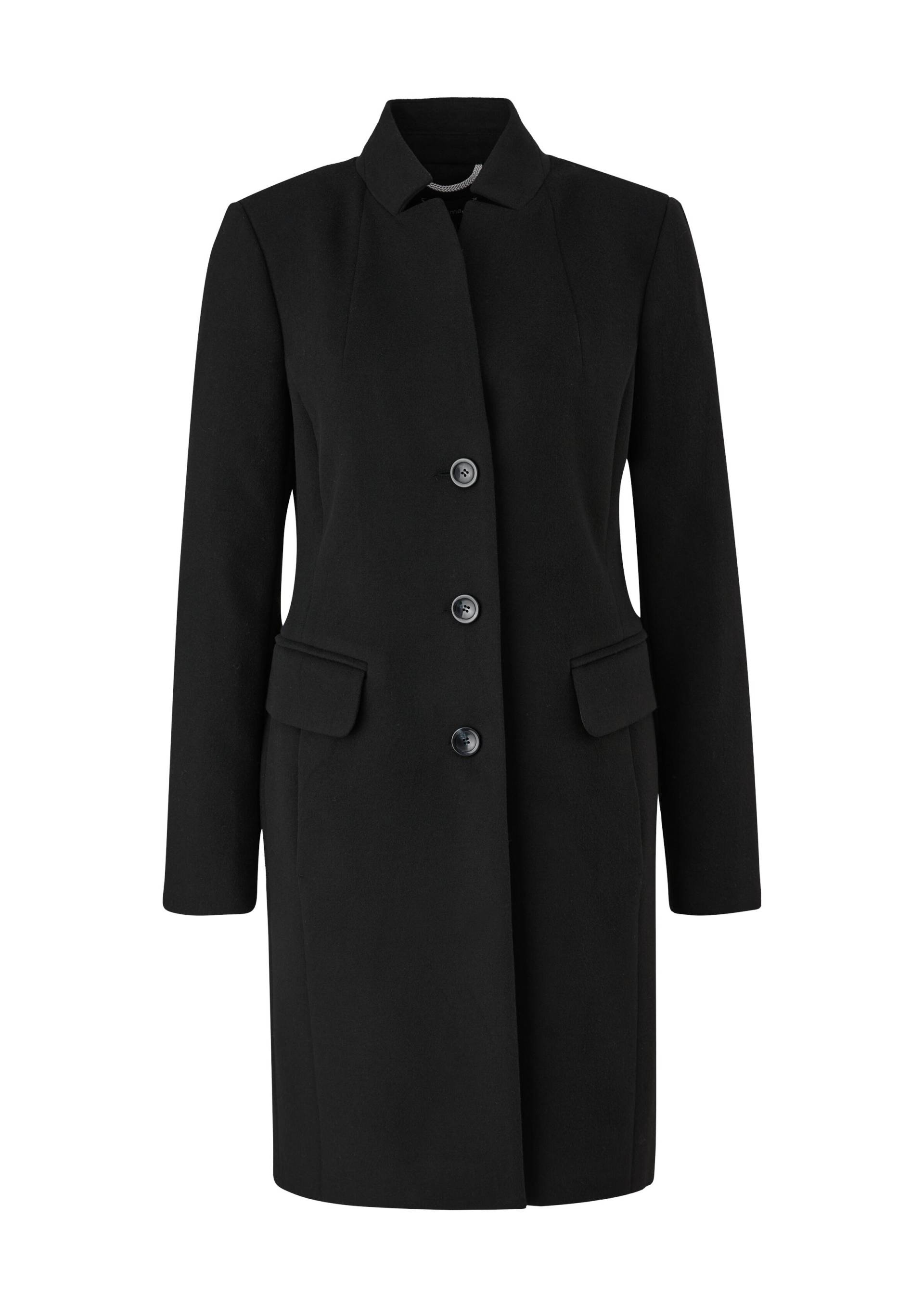 comma - Outdoor-Mantel schwarz - Gr. - 38 von comma