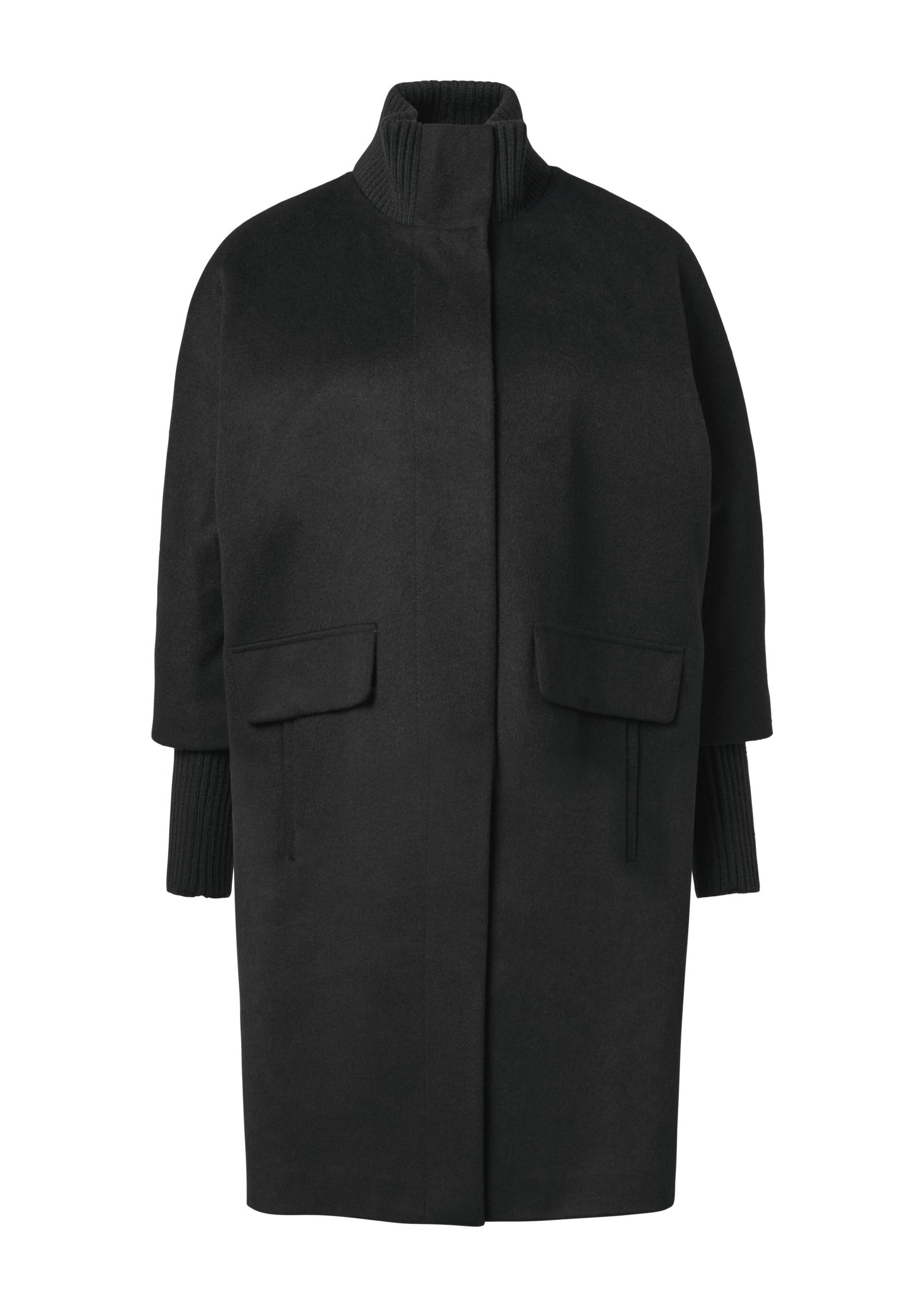 comma - Outdoor-Mantel schwarz - Gr. - 42 von comma