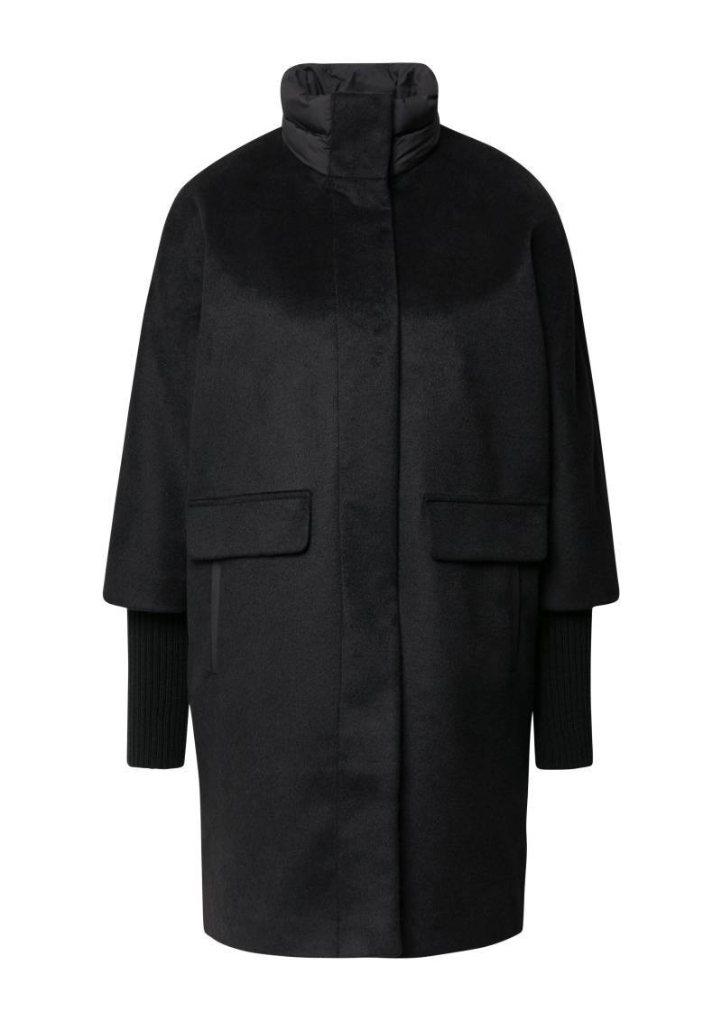 comma - Outdoor-Mantel schwarz - Gr. - 42 von comma