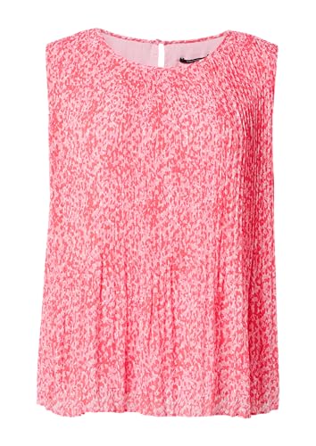 comma Plisseebluse ärmellos von comma