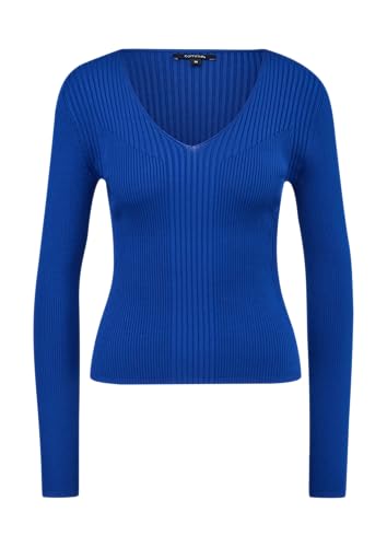 comma Pullover mit Rippstruktur von comma