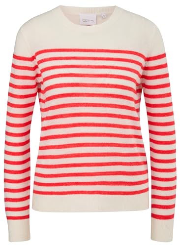 Comma Pullover mit Streifen von Comma