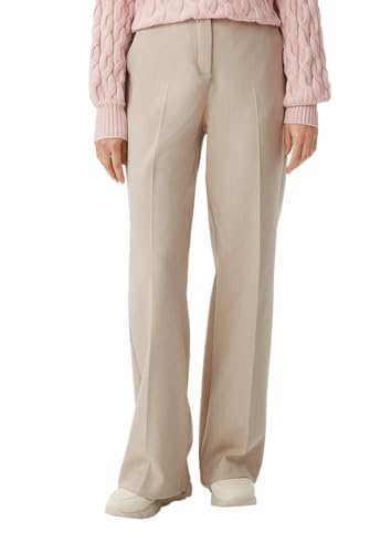 comma Regular: Hose mit Semi Wide Leg beige 42/REG von comma