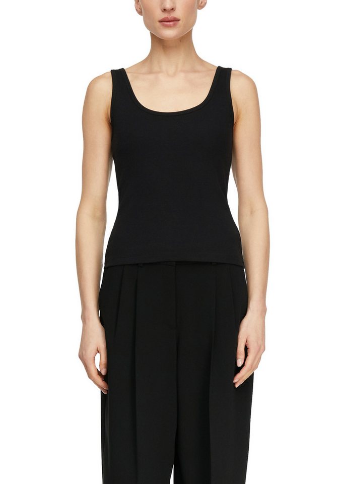 comma Ripptanktop mit Stretch von comma