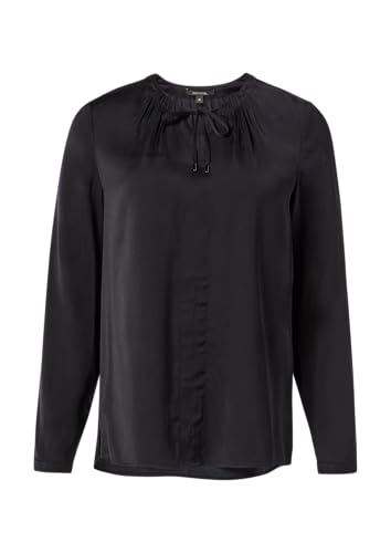 comma Satin Bluse Langarm von comma