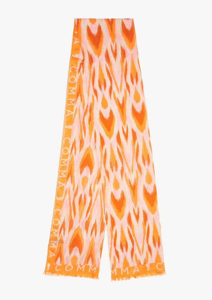 comma Schal Tuch, Schal in fließender Qualität von comma