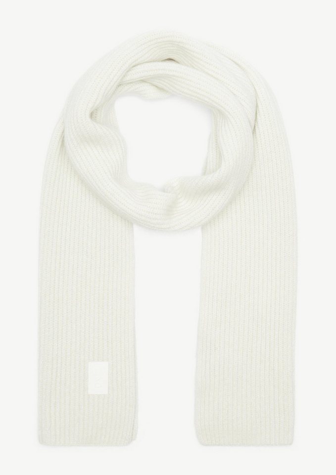 comma Schal Tuch, Strickschal mit Glitzergarn von comma