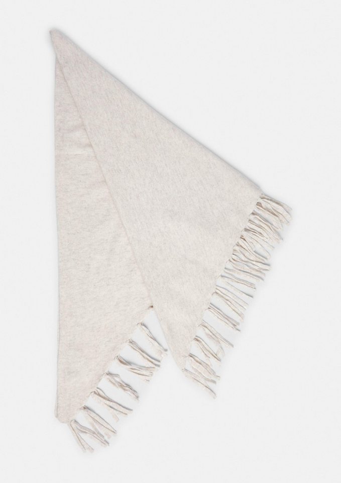 comma Schal Tuch, Dreieckstuch mit Fransen von comma