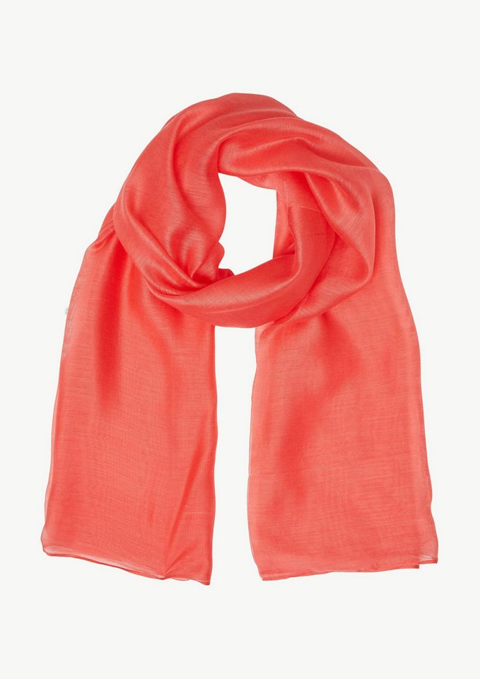 comma Schal Tuch, Leichter Schal aus Seidenmix von comma