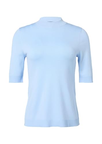 comma Schmaler Feinstrick-Pullover mit RIPP-Detail hellblau 32 von comma