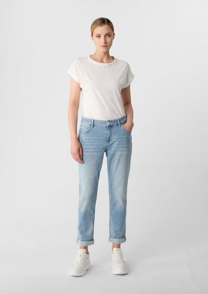 comma Slim-fit-Jeans Jeans-Hose Boyfriend Jeans von comma