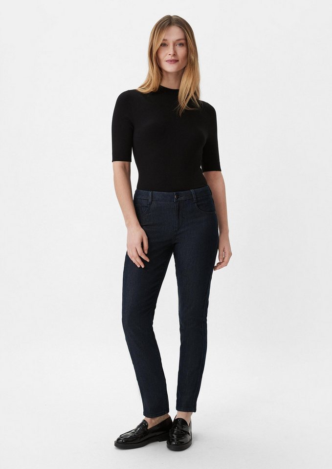 comma Slim-fit-Jeans Jeans-Hose Jeans-Hose mit Slim Leg von comma