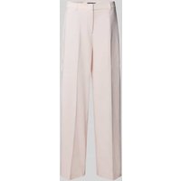 comma Stoffhose mit Bundfalten in Hellrosa, Größe 40 von comma