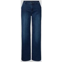 comma Straight Leg Jeans mit Eingrifftaschen in Jeansblau, Größe 34/32 von comma
