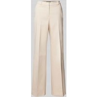 comma Straight Leg Stoffhose mit Bügelfalten in Sand, Größe 40 comma Straight Leg Stoffhose mit Bügelfalten in Sand, Größe 40 von comma