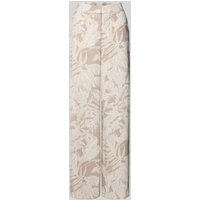 comma Straight Leg Stoffhose mit Eingrifftaschen in Taupe, Größe 46/32 comma Straight Leg Stoffhose mit Eingrifftaschen in Taupe, Größe 46/32 von comma